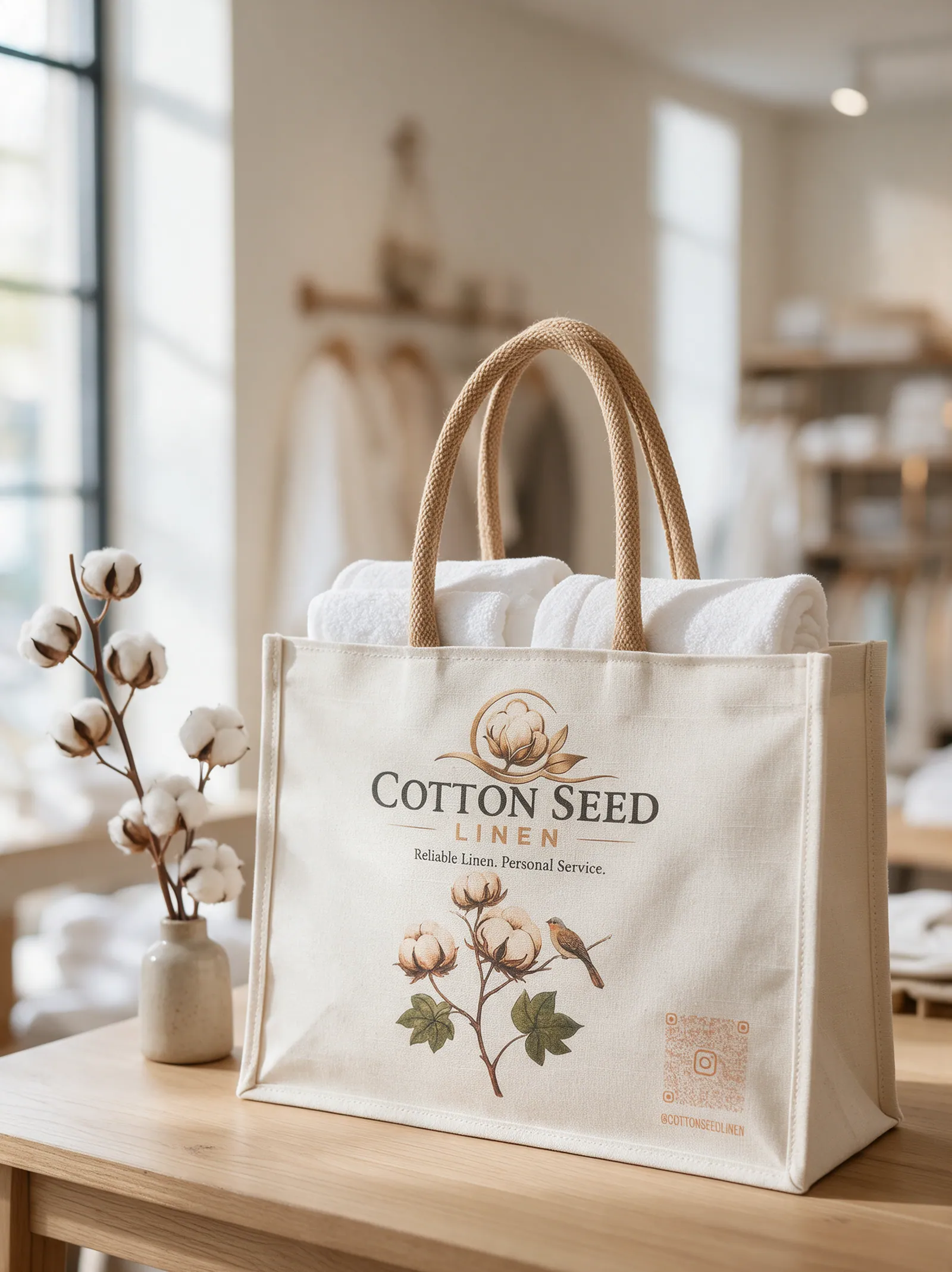 JUCO bag, Cotton Plant Design thumbnail 3