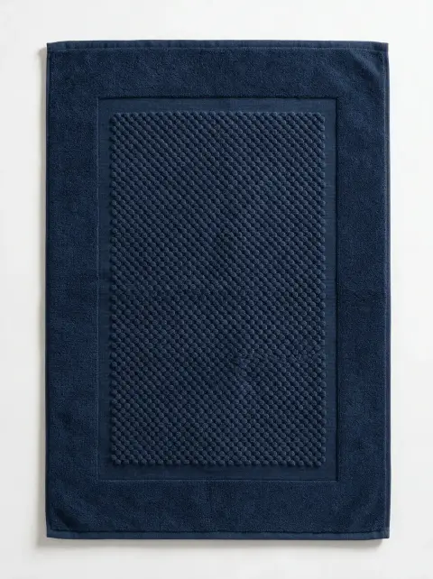 Bath mat, Navy Blue