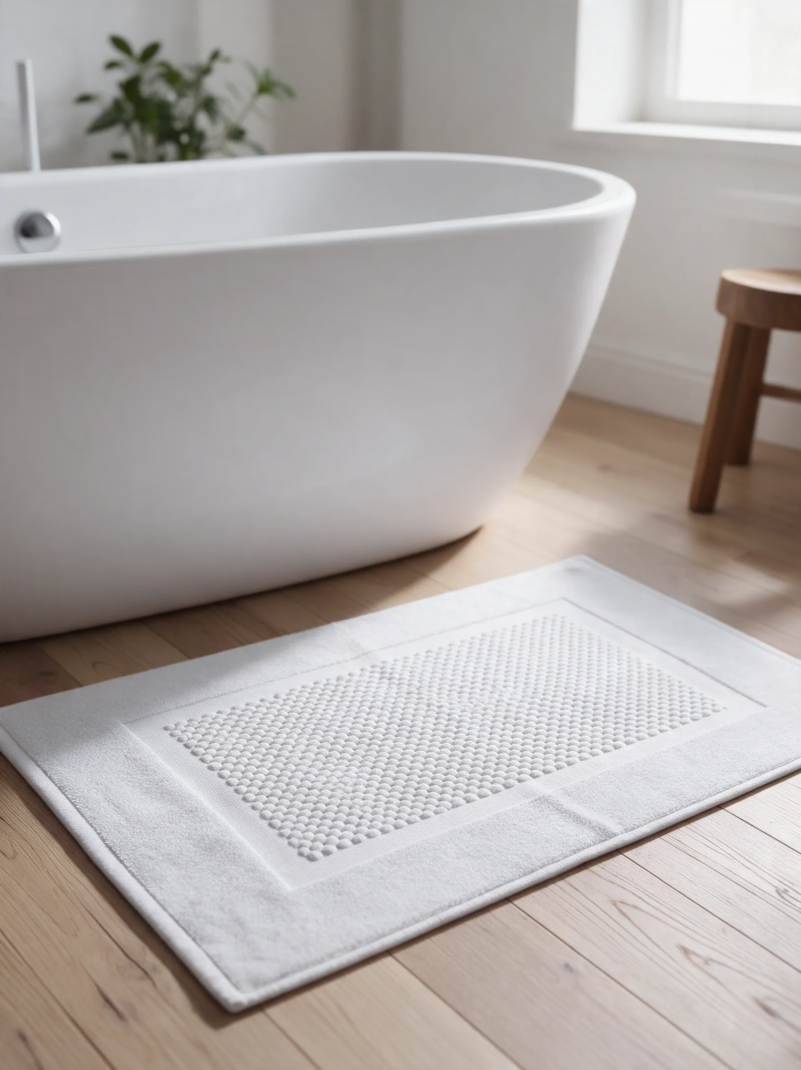 Bath mat, White thumbnail 3