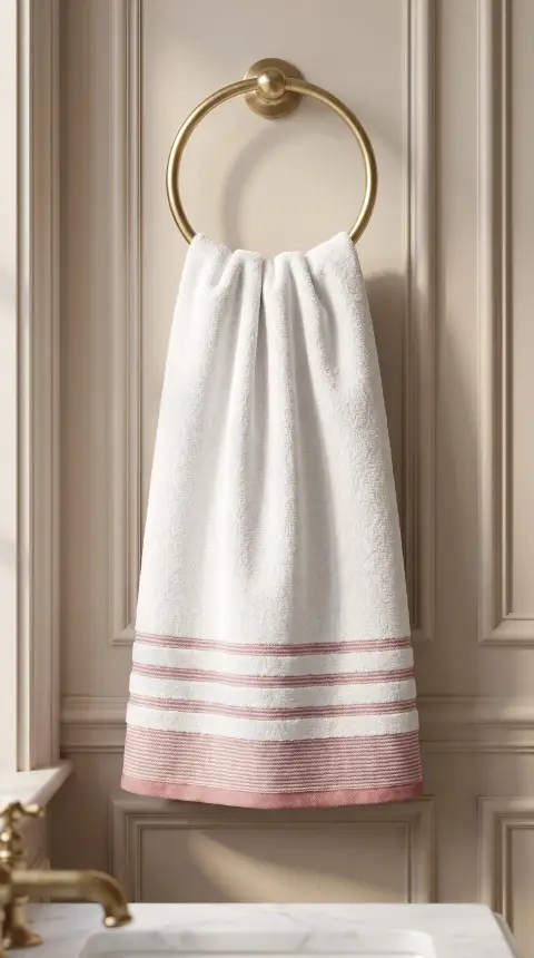 Heritage Stripe hand towel