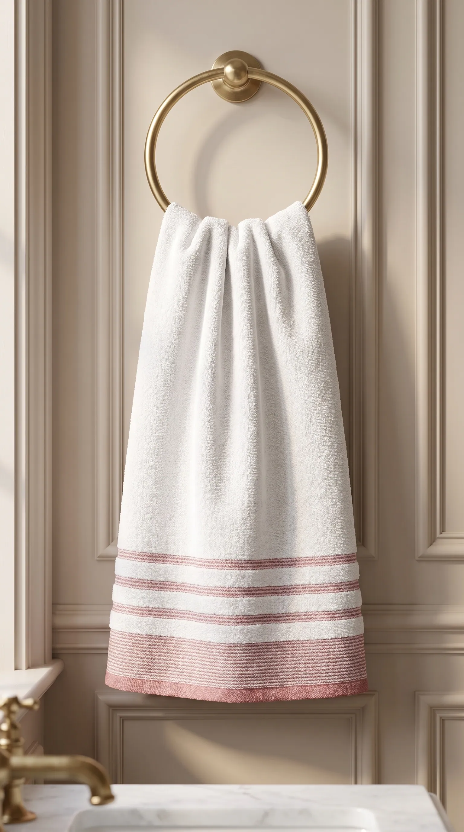 Heritage Stripe hand towel thumbnail 2