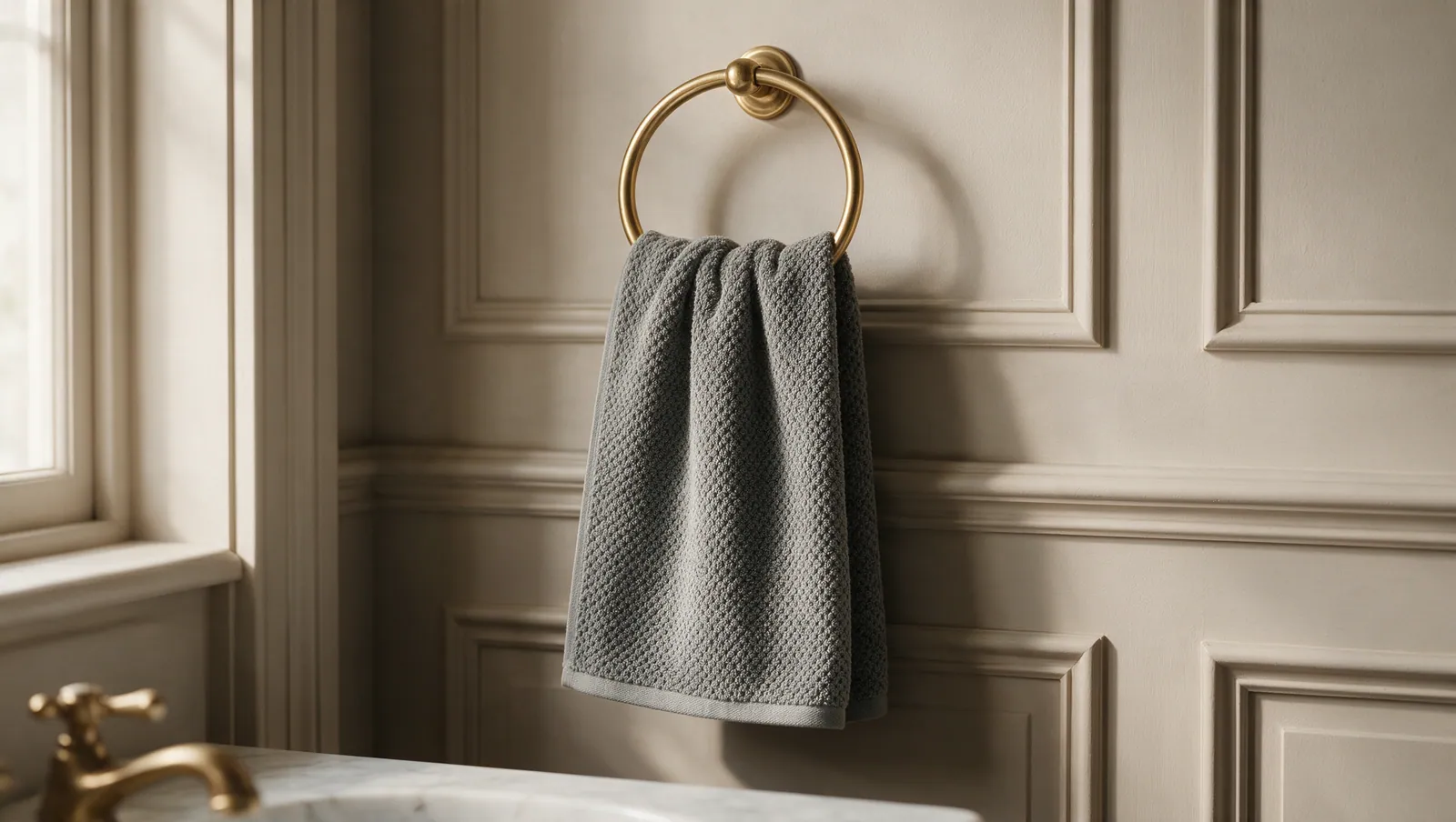 Honeycomb hand towel thumbnail 2