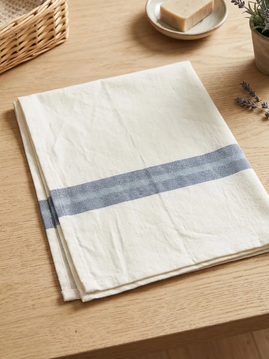 Bistro Blue Band kitchen towel thumbnail 3