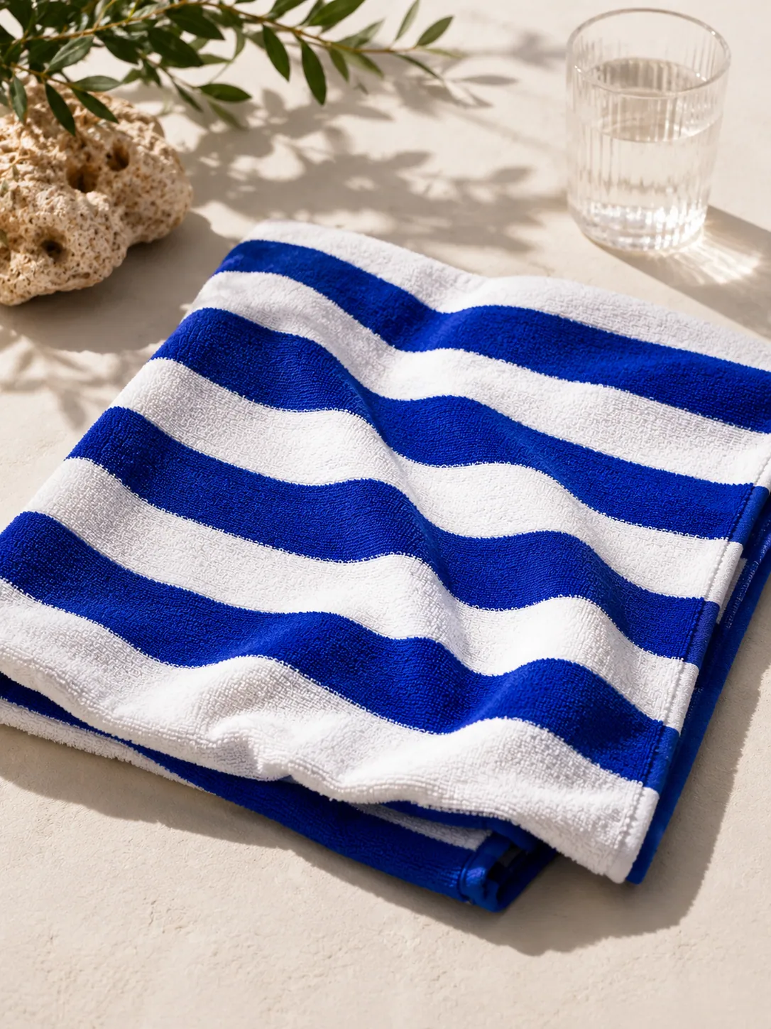 Cabana Blue Stripe pool/beach towel thumbnail 5